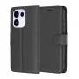 Калъф за Oppo Reno16 / Reno16 Pro - Leather Folio - Techsuit - Черен