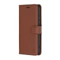 Калъф за Oppo Reno16 / Reno16 Pro - Leather Folio - Techsuit - Кафяв
