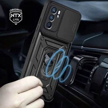 Калъф за Oppo Reno6 5G - CamShield Series - черен