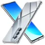 Калъф за Oppo Reno6 Pro 5G (Snapdragon) - Удароустойчив прозрачен силикон - прозрачен
