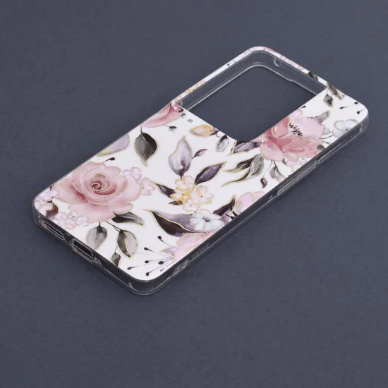 Калъф за Oppo Reno8 Pro - Marble Series - Chloe White