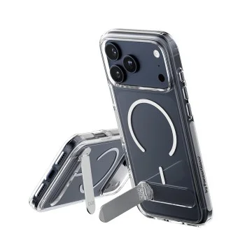 Калъф PanzerGlass® CARE Feature Kickstand MagSafe - iPhone 17 Pro Max - Прозрачен