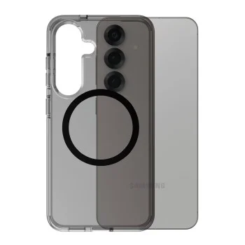 Калъф PanzerGlass® CARE Flagship Urban Combat Black Qi Compatible - Samsung Galaxy S25 - Тъмно сив