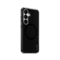 Калъф PanzerGlass® CARE Flagship Urban Combat Black Qi Compatible - Samsung Galaxy S25 - Тъмно сив