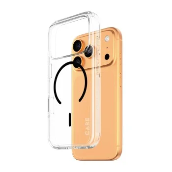 Калъф PanzerGlass® CARE Flagship Urban Explorer Black MagSafe - iPhone 17 Pro - Прозрачен