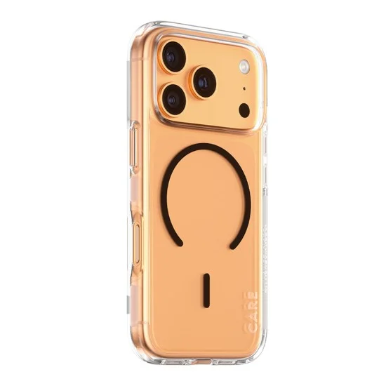 Калъф PanzerGlass® CARE Flagship Urban Explorer Black MagSafe - iPhone 17 Pro - Прозрачен
