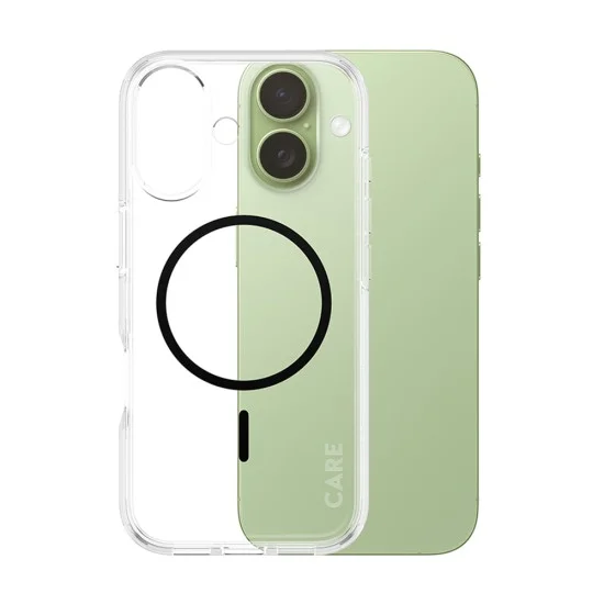 Калъф PanzerGlass® CARE Flagship Urban Explorer Black MagSafe - iPhone 17 - Прозрачен