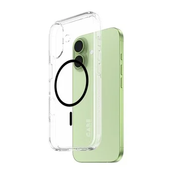 Калъф PanzerGlass® CARE Flagship Urban Explorer Black MagSafe - iPhone 17 - Прозрачен