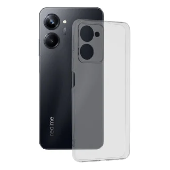 Калъф за Realme 10 Pro - Прозрачен силикон - Прозрачен