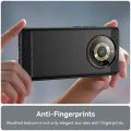Калъф за Realme 11 Pro / 11 Pro+ - Carbon Silicone - Черен