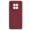 Калъф за Realme 12 / 12x - Carbonite FiberShell - Червен