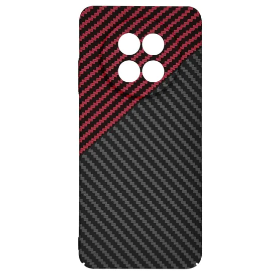 Калъф за Realme 12 / 12x - Carbonite FiberShell - Red Vortex