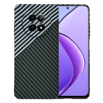 Калъф за Realme 12 / 12x - Carbonite FiberShell - Stealth Grey
