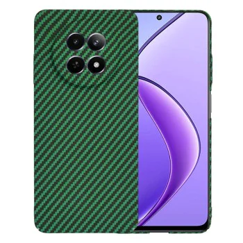Калъф за Realme 12 / 12x - Carbonite FiberShell - Зелен