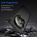 Калъф за Realme 12 Pro / 12 Pro+ - Carbon Silicone - Черен