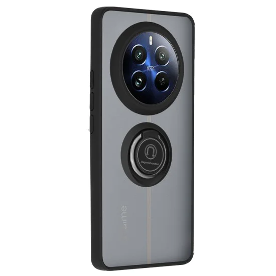 Калъф за Realme 12 Pro / 12 Pro+ - Glinth - Черен