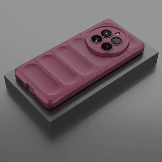 Калъф за Realme 12 Pro / 12 Pro+ - Magic Shield - Bordeaux