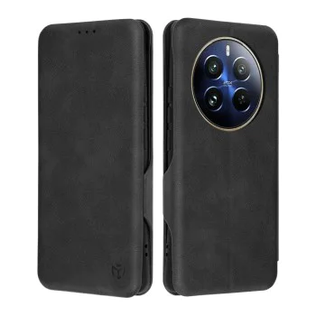 Калъф за Realme 12 Pro / 12 Pro+ - Safe Wallet Plus - черен