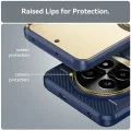 Калъф за Realme 13 Pro / 13 Pro+ - Carbon Silicone - Blue