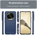 Калъф за Realme 13 Pro / 13 Pro+ - Carbon Silicone - Blue