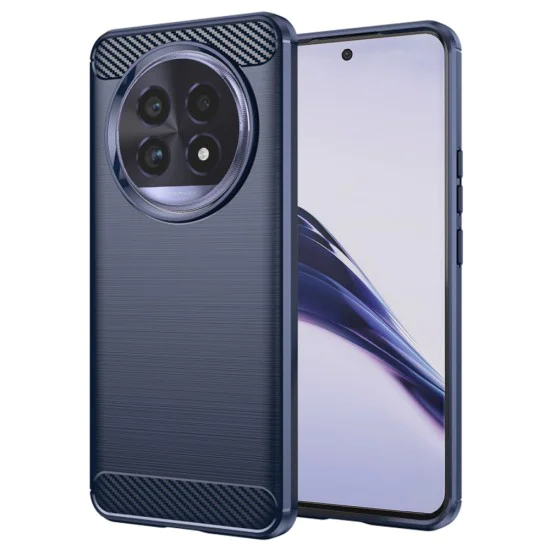 Калъф за Realme 13 Pro / 13 Pro+ - Carbon Silicone - Blue