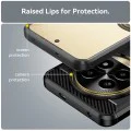 Калъф за Realme 13 Pro / 13 Pro+ - Carbon Silicone - Черен