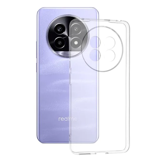 Калъф за Realme 13 Pro / 13 Pro+ - Прозрачен силикон - Прозрачен