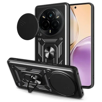 Калъф за Realme 14 Pro - Techsuit - CamShield Series - черен