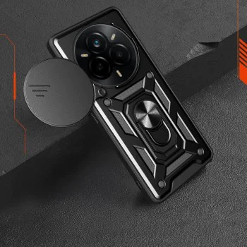 Калъф за Realme 14 Pro - Techsuit - CamShield Series - черен