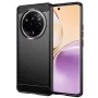 Калъф за Realme 14 Pro - Techsuit - Carbon Silicone - Черен