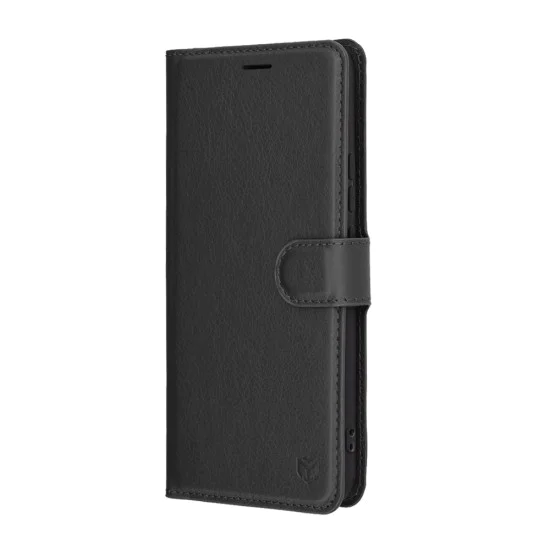 Калъф за Realme 14 Pro - Techsuit - Leather Folio - Черен