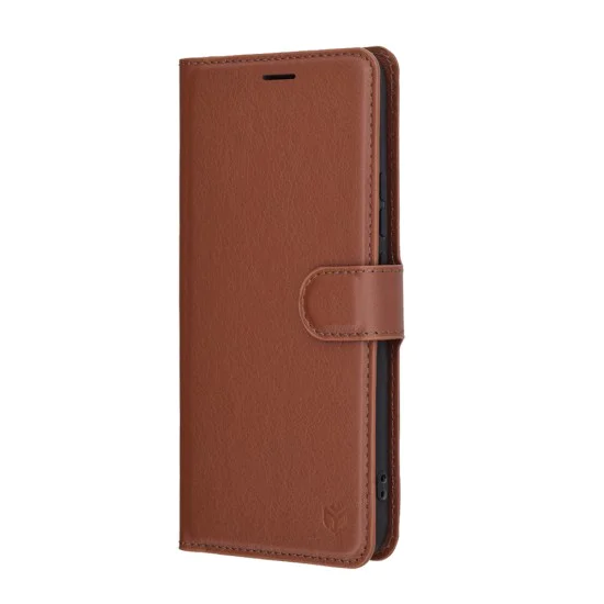 Калъф за Realme 14 Pro - Techsuit - Leather Folio - Кафяв