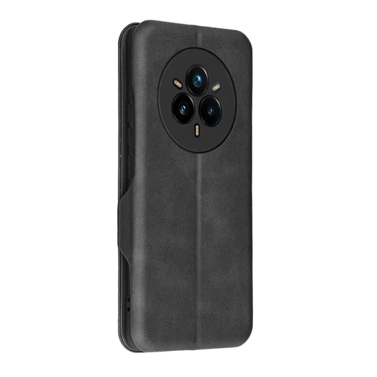 Калъф за Realme 14 Pro+ - Techsuit - Safe Wallet Plus - Черен