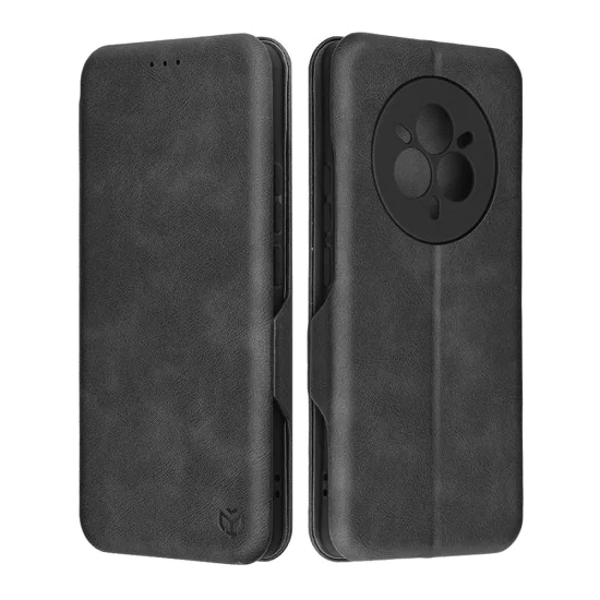 Калъф за Realme 14 Pro+ - Techsuit - Safe Wallet Plus - Черен