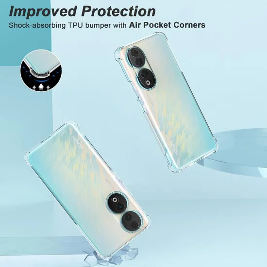 Калъф за Realme 14 / Realme 14T - Techsuit - Удароустойчив Clear Silicone - Прозрачен