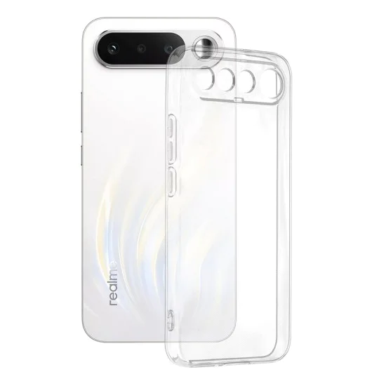Калъф за Realme 16 5G - Clear Silicone - Techsuit - Прозрачен