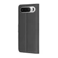 Калъф за Realme 16 5G - Leather Folio - Techsuit - Черен