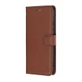 Калъф за Realme 16 5G - Leather Folio - Techsuit - Кафяв