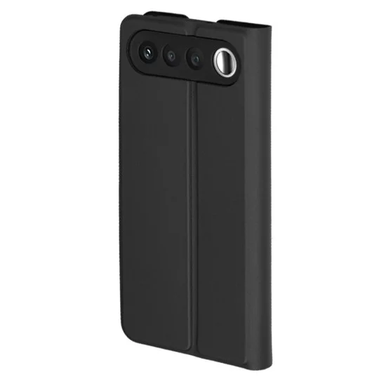 Калъф за Realme 16 5G - Magskin Book - Techsuit - Черен
