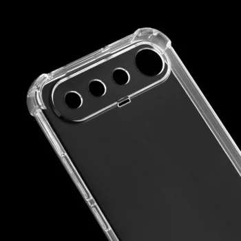 Калъф за Realme 16 5G - Shockproof Clear Silicone - Techsuit - Прозрачен