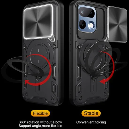 Калъф за Realme 16 Pro - CamGuard Pro - Techsuit - Син