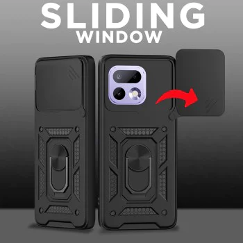 Калъф за Realme 16 Pro - CamShield Series - Techsuit - Черен