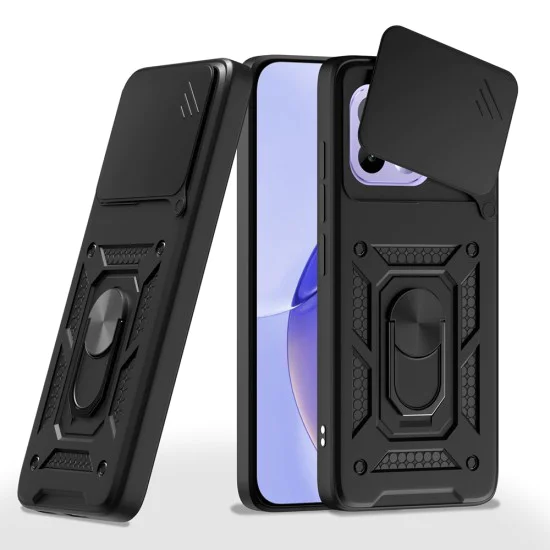 Калъф за Realme 16 Pro - CamShield Series - Techsuit - Черен