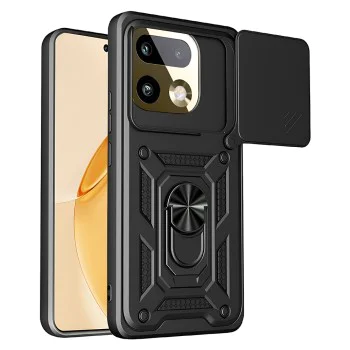 Калъф за Realme 16 Pro+ - CamShield Series - Techsuit - Черен