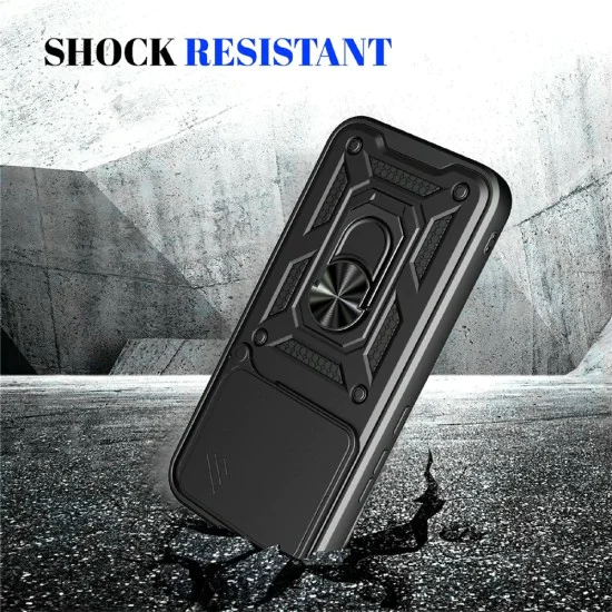 Калъф за Realme 16 Pro+ - CamShield Series - Techsuit - Черен