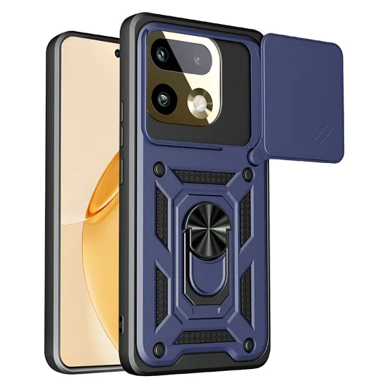 Калъф за Realme 16 Pro+ - CamShield Series - Techsuit - Син