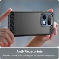 Калъф за Realme 16 Pro - Carbon Silicone - Techsuit - Черен