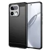 Калъф за Realme 16 Pro+ - Carbon Silicone - Techsuit - Черен