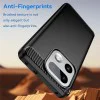 Калъф за Realme 16 Pro+ - Carbon Silicone - Techsuit - Черен