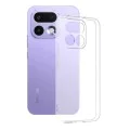 Калъф за Realme 16 Pro - Clear Silicone - Techsuit - Прозрачен